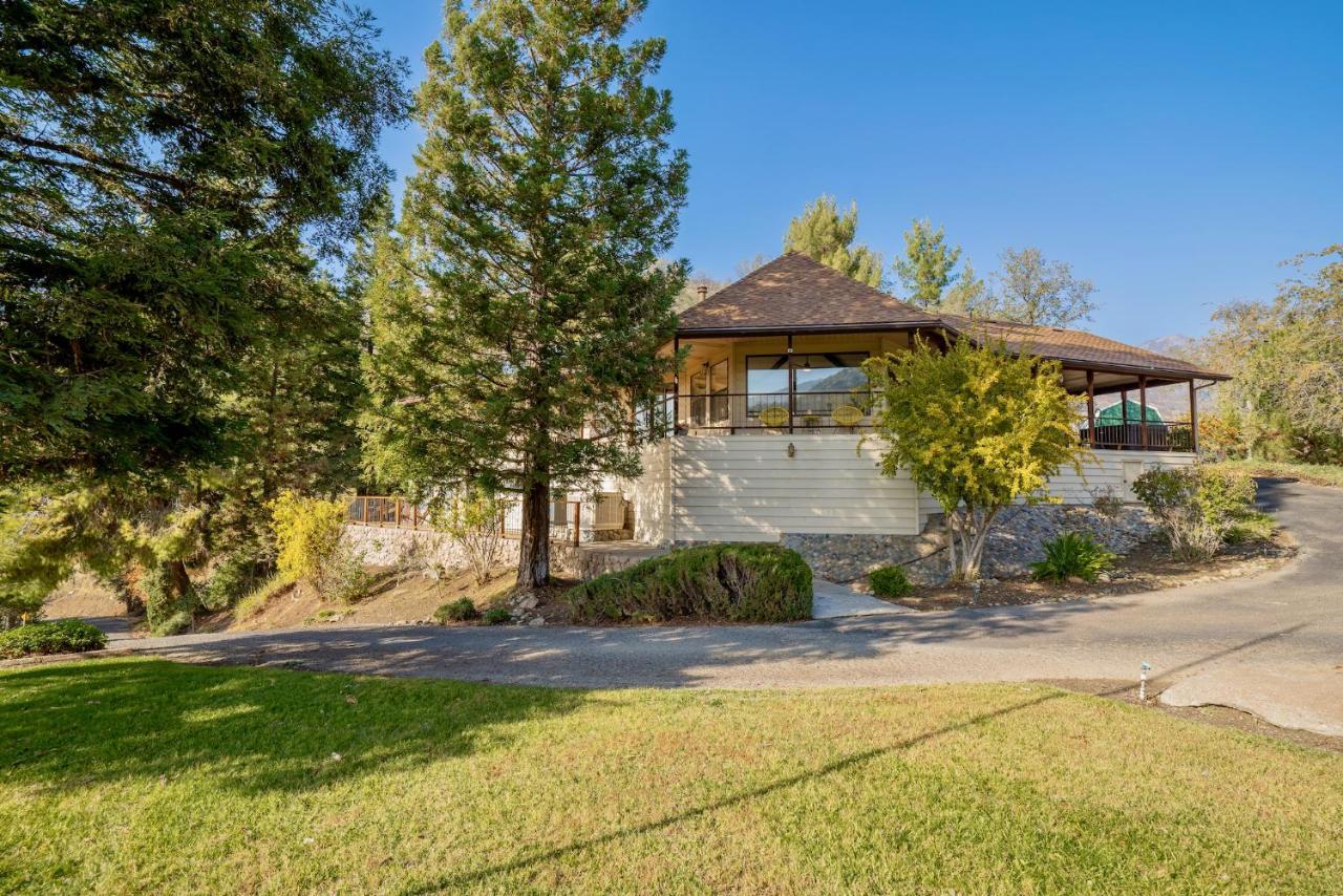 Secluded Mtn Top Family Haven W/Views Spa & Arcade Three Rivers Exteriör bild